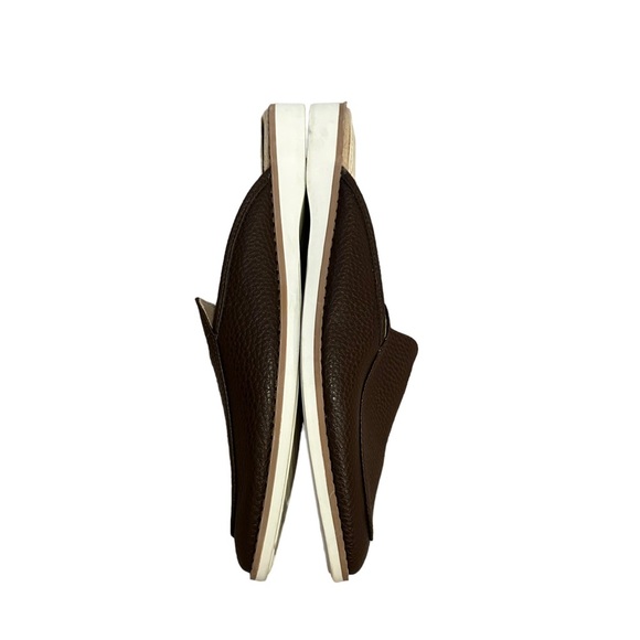 Anne Klein Brown Almond Toe Mule Flats Size 8 - Picture 4 of 5